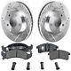 18024915 New Brake Discs And Pad Kit For Chevy Olds Le Sabre De Ville Camaro 98