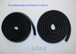 1941 Plymouth P-11 P-12 BUSINESS Coupe Complete Master Weatherstrip Kit