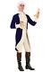 2021 New Royal Blue Men's Wool Hamilton Costume Adult War Outfit Coat Fast Ship