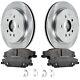 25735537 New Brake Discs And Pad Kit For Cadillac Cts Sts 2005-2011