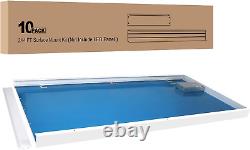 2X4 LED Panel Surface Mount Kit 4 Pack Aluminum Frame Kit New USA