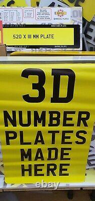 3D / 4D Number Plate Business Large Start up Kit