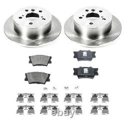 446606220 New Brake Discs And Pad Kit for Toyota Camry Avalon Lexus ES350 07-12