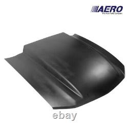 4 Cowl Heat Extractor Fiberglass Hood for 10-12 Ford Mustang Shelby AERO