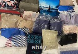 50 First & Business Class International Airline Amenity Kits withPJ's-ALL SEALED