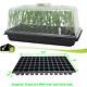 72 Cell Seed Starter Propagation Kit Tray Seedling Plant Clone Greenhouse Dome