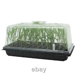 72 Cell SEED STARTER PROPAGATION KIT TRAY Seedling Plant Clone Greenhouse Dome