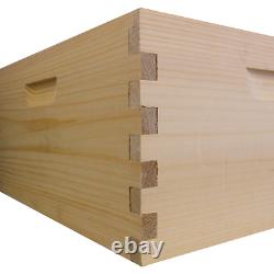 Amish Made Busy Bees'N' More 10 Frame Starter Beehive Kit 1 Deep Box