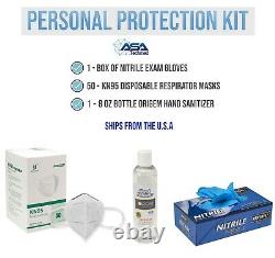 AsaTechmed Protective Face Mask Personal Safety Back To Business Complete Kit