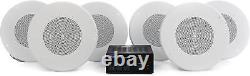 Atlas Sound Complete Business Music 70V Ceiling Speaker Kit with Source