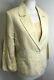 Bnwt Peter Martin Cream Gold Striped 3 Piece Trousers Suit Outfit 16 New Smart