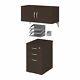 Bush Business Furniture Wc36890-03k Office In An Hour Storage And Accessory Kit