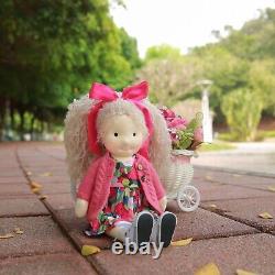 BlissfulPixie Handmade Waldorf Doll 12Stuffed Married Birthday Gift Wife-Autumn