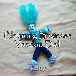 Blooming Business Voodoo Doll Ritual Spell Kit Money Success Financial Plan Work