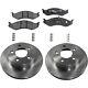 Brake Disc And Pad Kit For 1990-1993 Jeep Cherokee Front