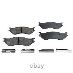 Brake Disc and Pad Kit For 1999-2002 Ford Expedition Front Drilled and Slotted