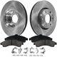 Brake Disc And Pad Kit For 2005-2005 Gmc Envoy Front