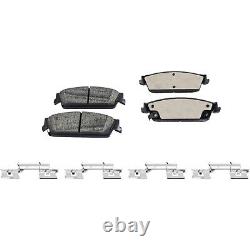 Brake Disc and Pad Kit For 2007-2014 Cadillac Escalade ESV Rear