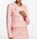 Brooks Brothers $466 Pink Gingham Double-weave 12 Jacket & 12 Pants Suit Outfit