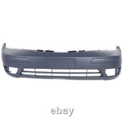 Bumper Cover Kit For 2006-07 Ford Focus Front With Fog Light Holes Provision 6pc