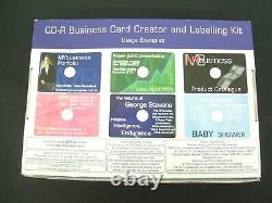 Business Card CD Label Maker Design & Label Kit Pyrod Cdk-25 Cd-r