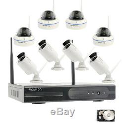 Business Surveillance security camera system wireless Kit 8 Cameras NVR Recorder