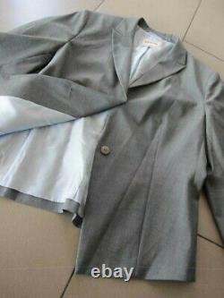 COUNTRY ROAD grey 100% wool suit jacket-16 $399 AS NEW! Perfect work outfit