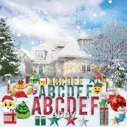 Christmas Yard Card Decoration Business Starter Kit, 407 Pieces