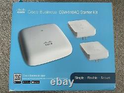 Cisco Business CBW140AC Mesh Wireless Access Point PoE Wi-Fi AP Starter Kit New