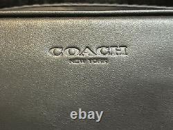 Coach Leather Travel Kit Toiletry Case Shave Bag NWT $178 Black 2522 Dopp