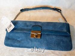 Coach Legacy Suede Leather Convertible Clutch Bag E04Q-9733 NWT with Care Kit