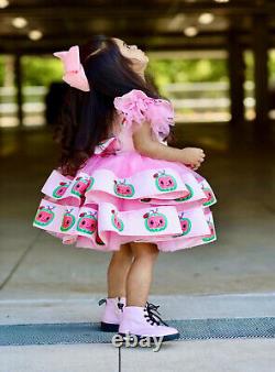Cocomelon dress, Coco melon birthday outfit, Cocomelon birthday dress baby girl