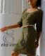 Crochet Dress Olive Green Horserace Outfit Best Dress Tv Appearance Deep Neck