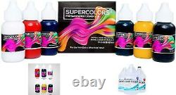 Crystal Clear EPOXY RESIN Deep Pour Liquid Glass COLORS PIGMENT KIT Table DIY