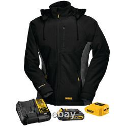 DEWALT 12V/20V MAX Women's Black Heated Jacket Kit S DCHJ066C1-S New