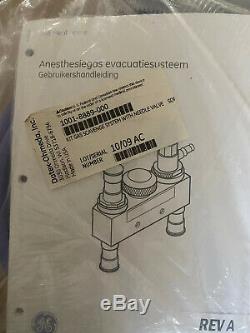 Datex Ohmeda Kit Gas Scavenge System with Needle Valve 1001-8889-000 BRAND NEW