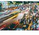 Diamond Painting Busy Highway Design Embroidery Portrait Wall Display Decoration
