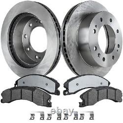 Disc Brake Rotor and Pad Kit For 2012-2019 Chevrolet Silverado 2500 HD Front