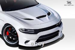 FOR 15-20 Dodge Charger Hellcat Look Hood 112614