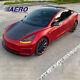 For 17-20 Tesla Model 3 Carbon Fiber Vspec Style Body Kit 5pc Aero