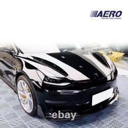 FOR 17-20 Tesla Model 3 Carbon Fiber Vspec Style Body Kit 5PC AERO