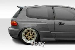 FOR 92-95 Honda Civic HB TKO RBS Wide Body Rear Fender Flares 114888