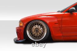 FOR 99-01 BMW 3 Series E46 4DR Circuit Wide Body Front Flares 115153