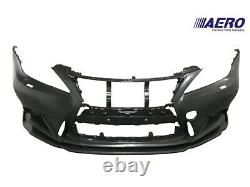 F-Sport Style 2IS-3IS Conversion Front Bumper for 06-13 Lexus IS 250 350 withLip