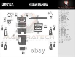 Fits Nissan Maxima 2010-2015 Large Premium Wood Dash Trim Kit