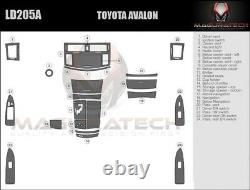 Fits Toyota Avalon 2005-2009 Large Premium Wood Dash Trim Kit