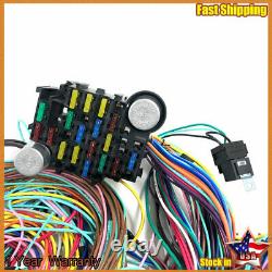 For 1937-1940 Chevy Business Coupe 21 Circuit Wiring Harness Wire Kit Chevrolet