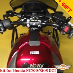 For Honda NC750S DCT Crash bars NC 700 S DCT Rack luggage system Kit NC 750 SD