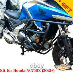 For Honda NC750X Crash bars NC750X Rear rack Kit NC750XD Engine guard 21-23, Gift
