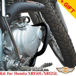 For Honda XR 150 L Crash bars Rack luggage System XR125L Kit XR150L engine guard